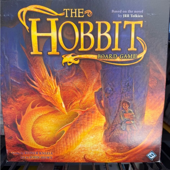 The Hobbit," based on the novel by J.R.R Tolkien: RPG Board Game: Complete - Picture 1 of 3